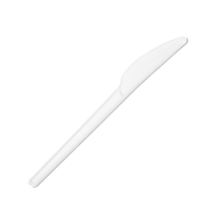 6.5" CPLA Compostable Spoons or Forks or Knives  - Sold By The Case