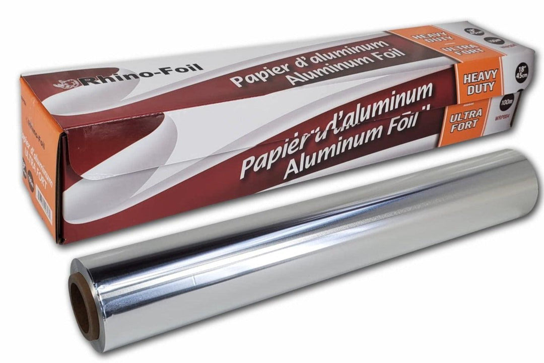 Rhino-Foil - 18" Aluminium Foil Roll - Heavy Duty - 100M