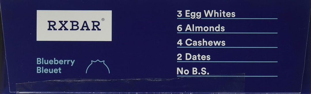 RXBAR – Barre protéinée – Myrtille – 12 x 52 g