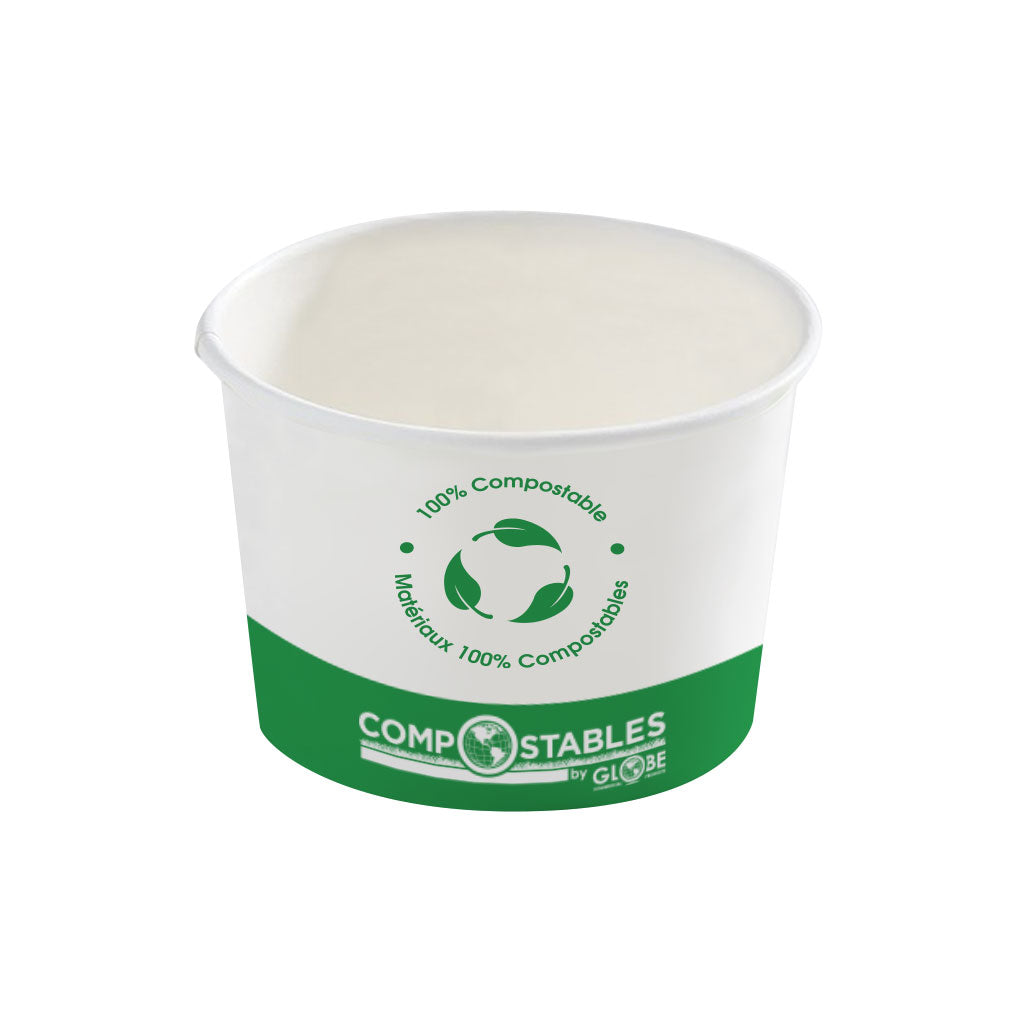 PLA Lined Paper Food Containers