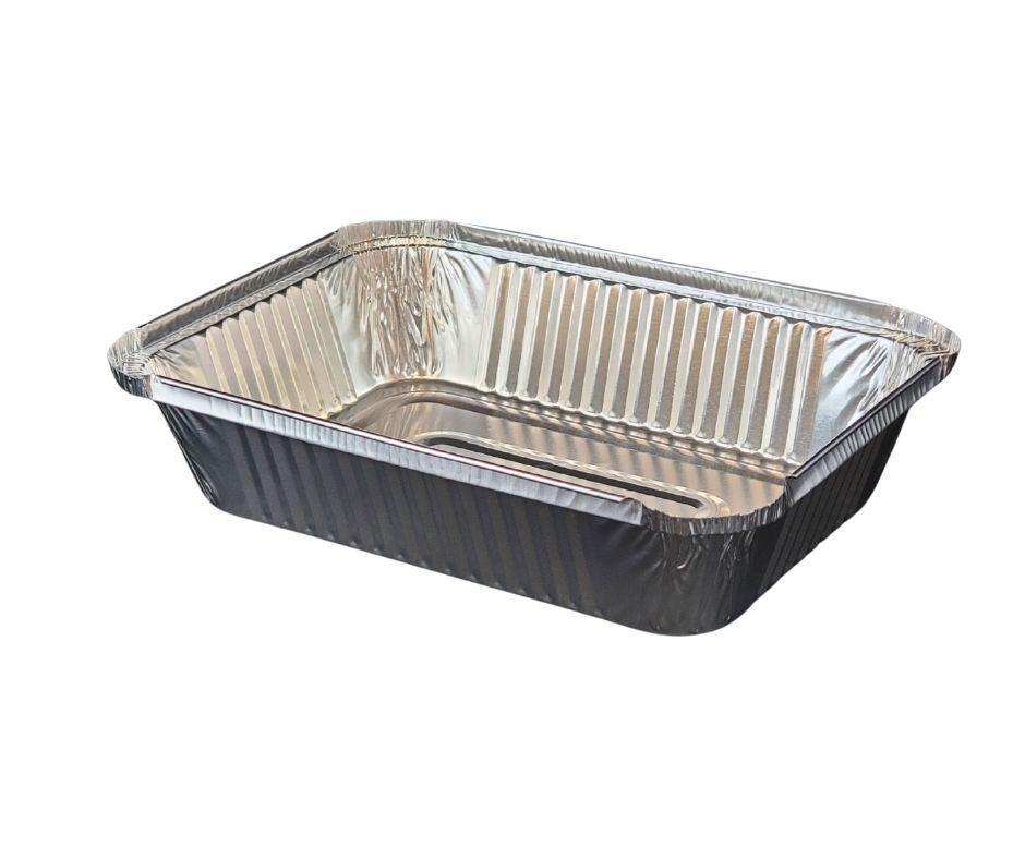 Rhino-Foil - Contenant en feuille d'aluminium oblongue - 2 1/4 lb - Très résistant