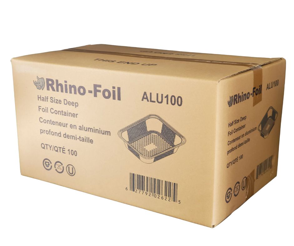 Rhino-Foil - Moule à vapeur en aluminium - Grande taille - Profondeur moyenne