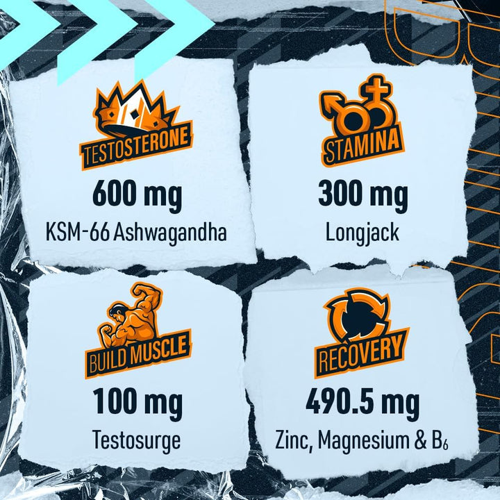 Blue Star – Status Testosterone Booster – 90 Capsules