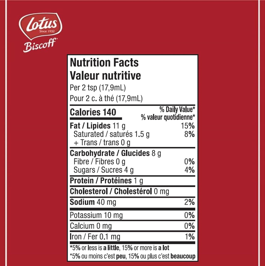 Biscoff Lotus Sundae Sauce | 1 x 895ml | Canadian Distribution