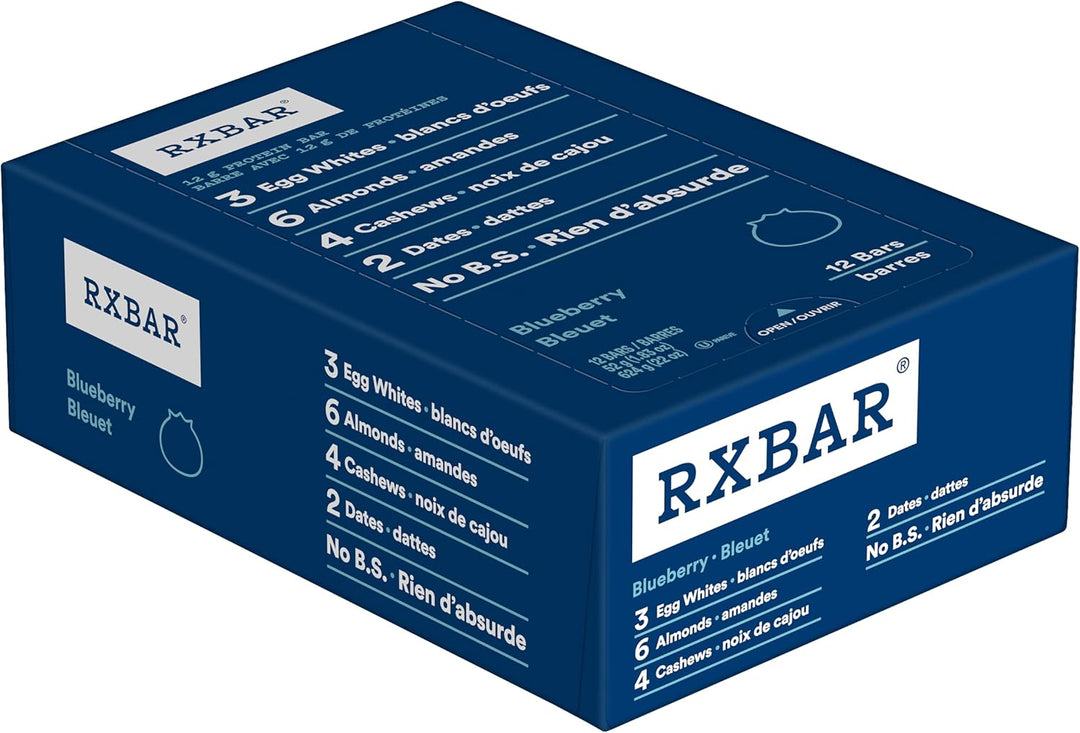 RXBAR – Barre protéinée – Myrtille – 12 x 52 g