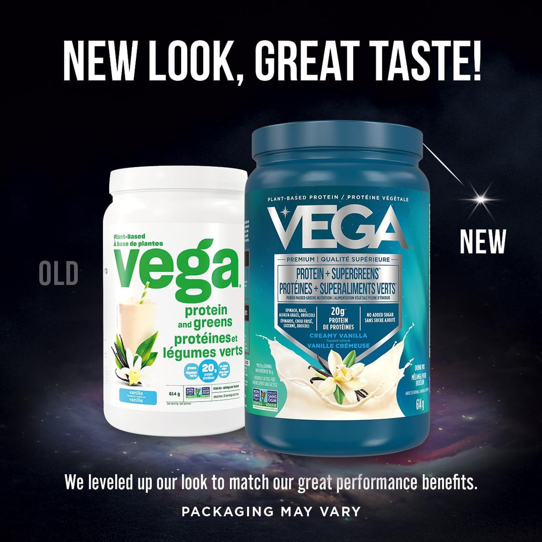 Vega – Protein & Greens – Chocolate – 618 g, 19 Servings