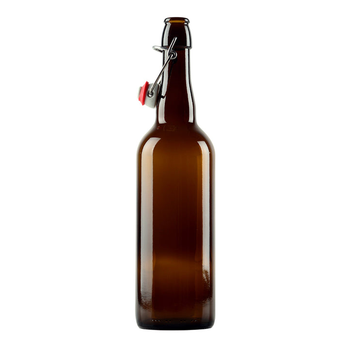 Swingtop Flip Top Glass Bottles | Brown (750 ml) 4 Cases of 12 bottles