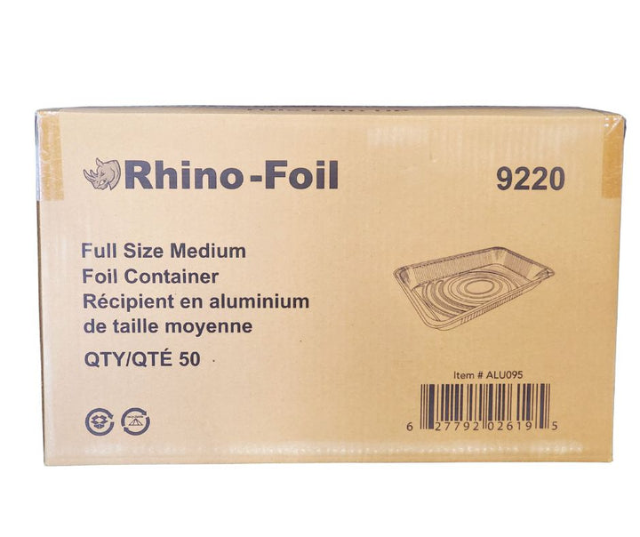 Rhino-Foil - Grand modèle, taille moyenne - Plaque à vapeur en aluminium - AR104