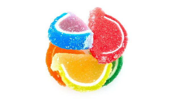 Mini Jelly Fruit Slices - 30 LB Boxes