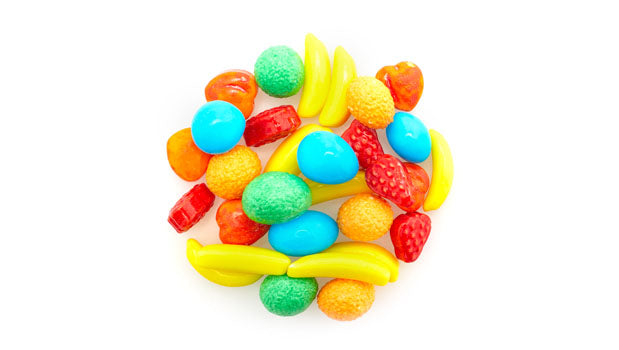 Mini Fruit Candy Mix - 30 LB Box