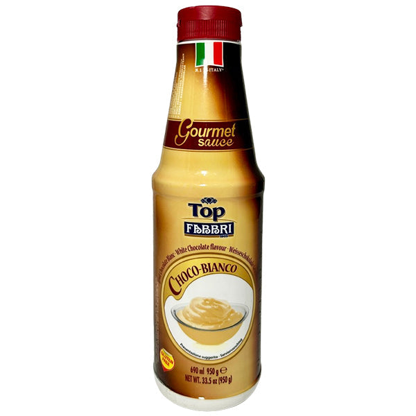 FABBRI 1905 - SAUCE GOURMAND CHOCO-BIANCO EN BOTS DE 6X950 GR
