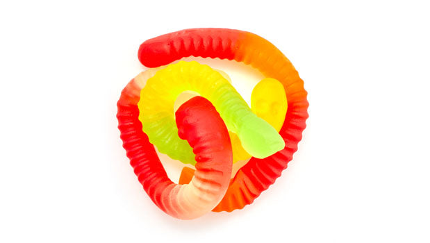 Gummy worms - 30 LB Box
