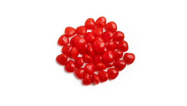 Cinnamon Hearts Candy - 30 LB Box - Premium Ice Cream and Dessert