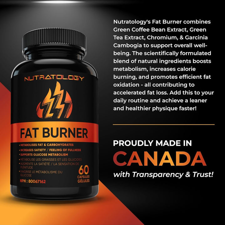 Nutratology – Thermogenic Fat Burner – 60 Capsules