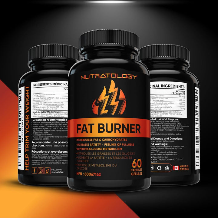 Nutratology – Thermogenic Fat Burner – 60 Capsules