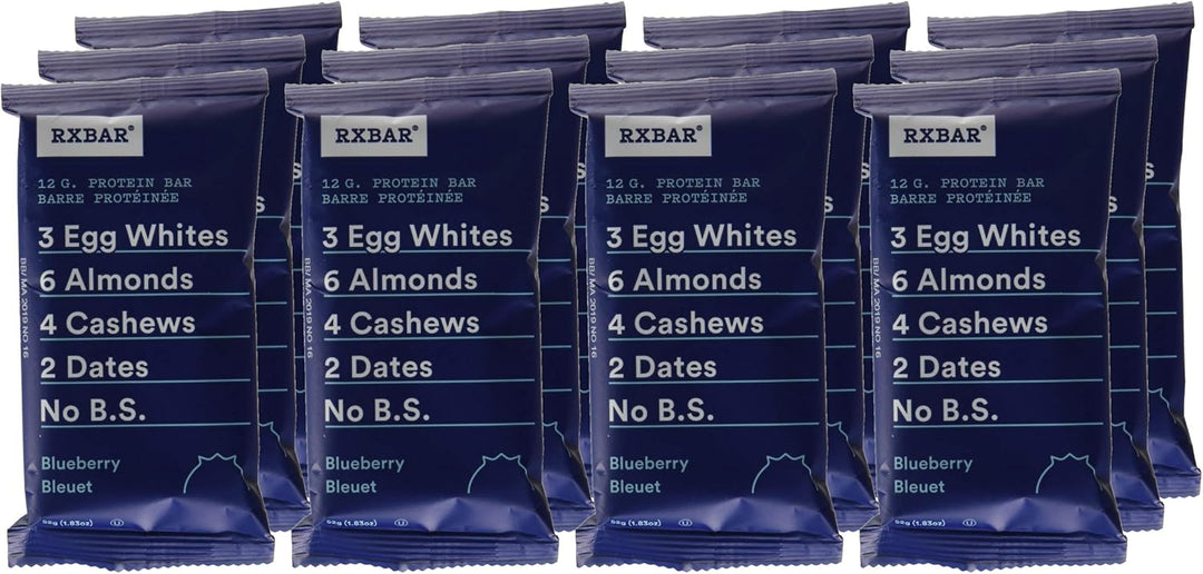 RXBAR – Barre protéinée – Myrtille – 12 x 52 g
