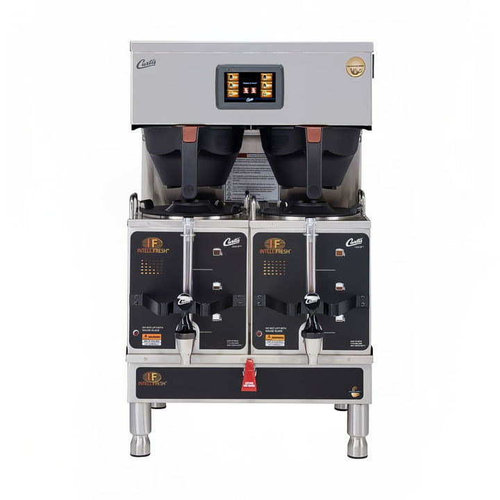 Wilbur Curtis G4GEMTIF10A1000 - Automatic Twin Satellite Coffee Brewer & Dispenser  1.5 Gallons