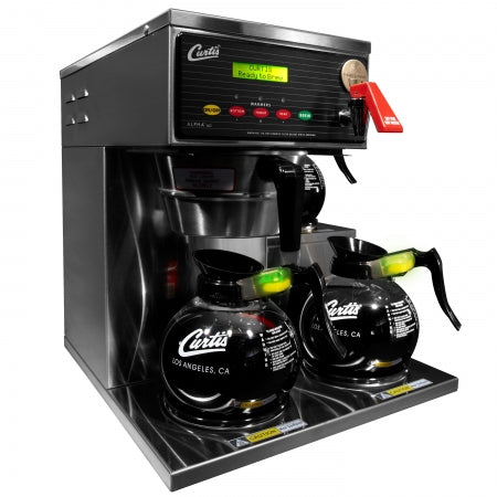 Canadian Dealer for Wilbur Curtis ALP3GTR63A000 - G3 Alpha Decanter Coffee Brewers - 3 Decanter Station with 3 Lower Right Warmers