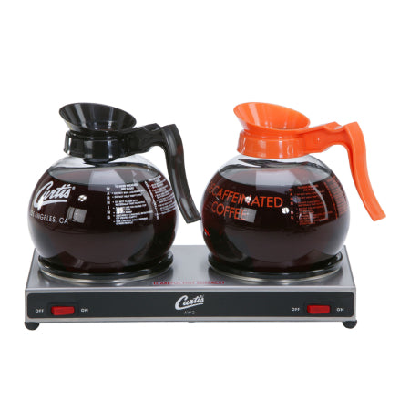 Wilbur Curtis AW-2-10 - Alpha Warmers - 2 Station Decanter Warmer