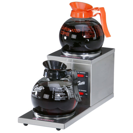 Wilbur Curtis AW-2S-10 - Alpha Warmers - 2 Station Step-Up Decanter Warmer Canadian Dealer