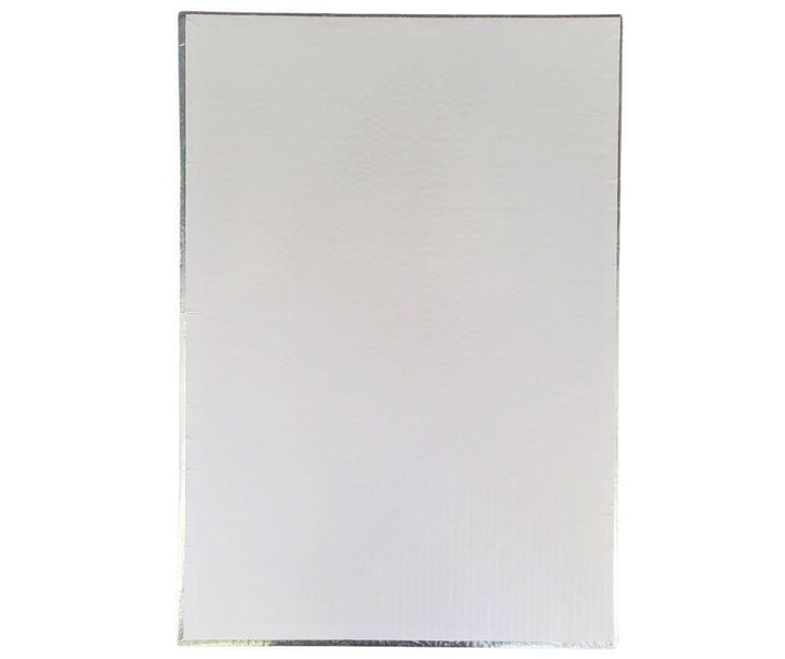 Decora - Cake Board - Silver - Full Slab - 17x25x1/4