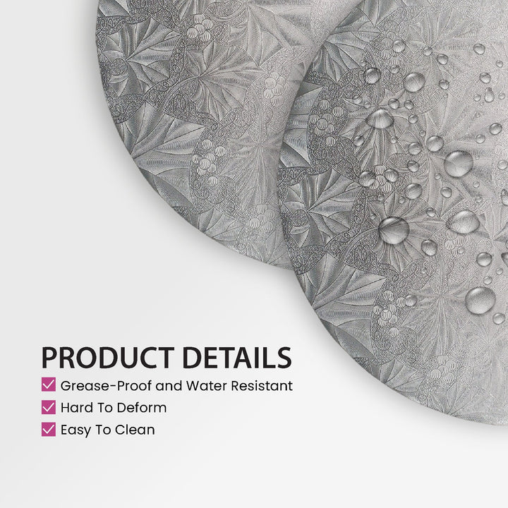 Enjay - Cake Board - Round - Silver - 10x1/2