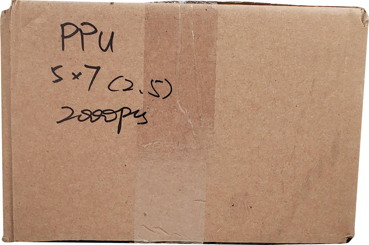 5"x7" - Sacs en plastique - PPU - Brillant - 2.5 mil