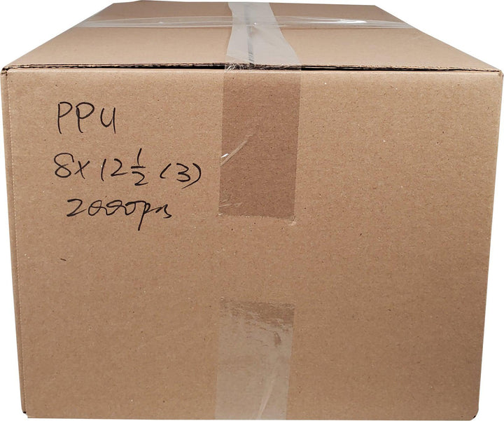 Sacs en plastique 8"x12.5" - PPU - Brillant - 3 mil