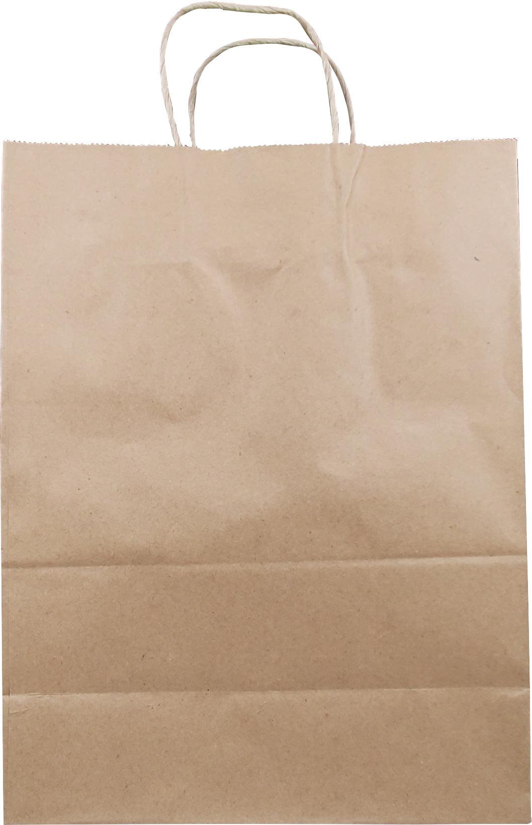 Eco-Craze - 10x5x13 Kraft Paper Bag - Twisted Handle - 250 count