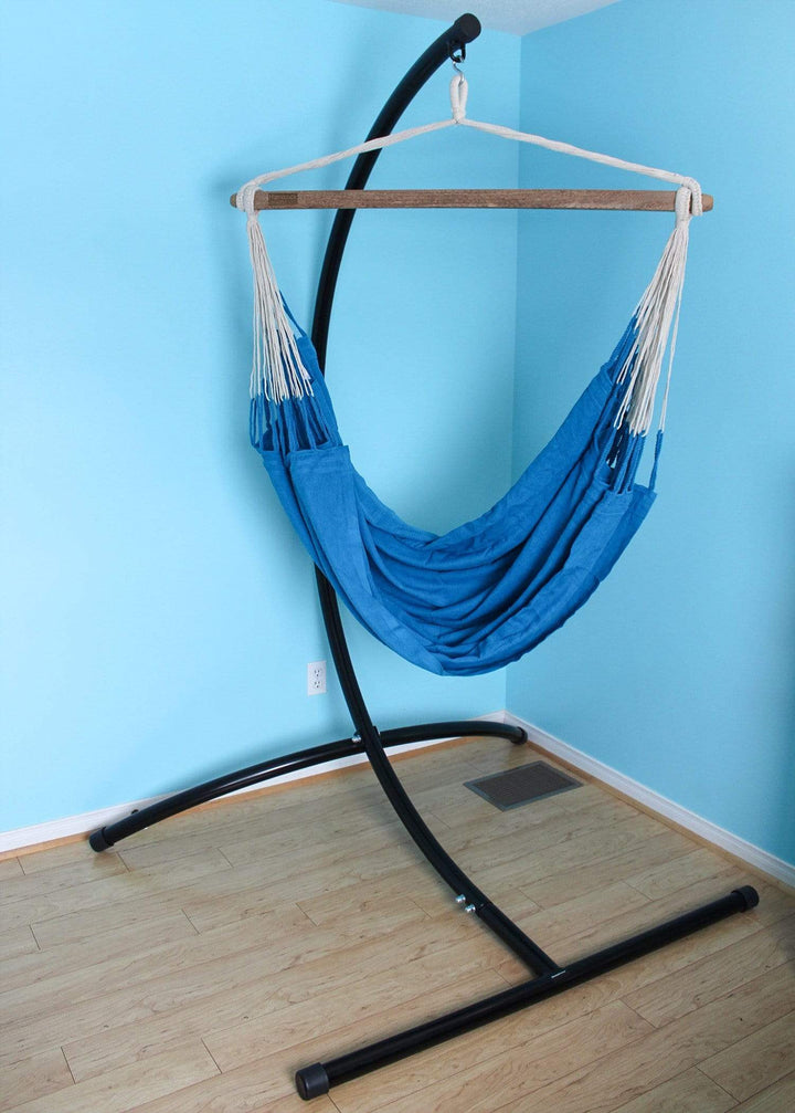 Colombian Hammock Chair with Universal Chair Stand - Part of the Collective Marketplace Collection