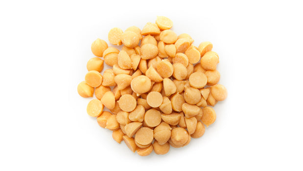 Butterscotch Chips | 4000 CT, 26.5 Lbs. | Premium Ice Cream and Dessert Toppings, Mix-Ins and Inclusions | Tootsi Canada