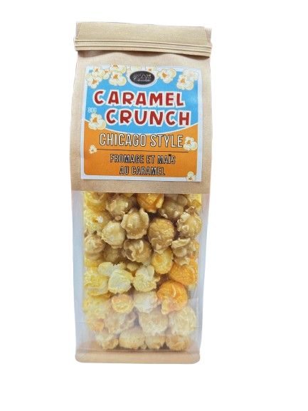 Chicago Style Kettle Corn Gift Bag - 80g x 15 - Old Fashioned Kettle Cooked Traditional Popcorn - Made In Canada - Canadian Distribution