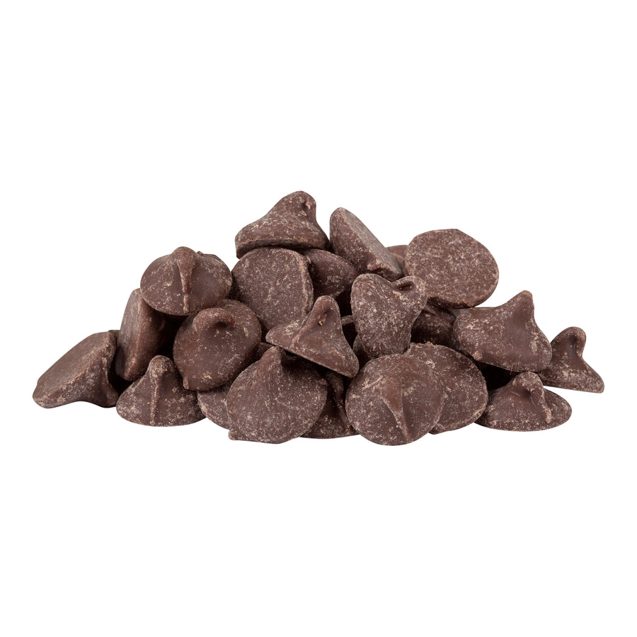 Classic Milk Chocolate Chip Compound 1000 ct. - Compound Chocolate Flavoured Chips - 2 x 1.5KG - Canadian Distribution