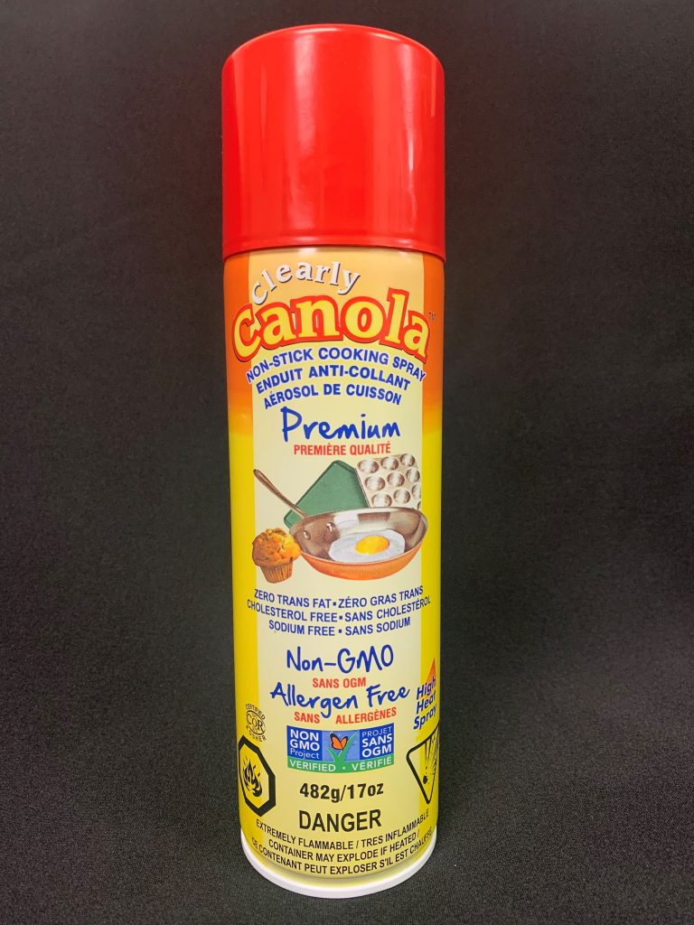 Spray de cuisson antiadhésif Clearly Canola Premium