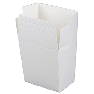 Paper White Food Pail