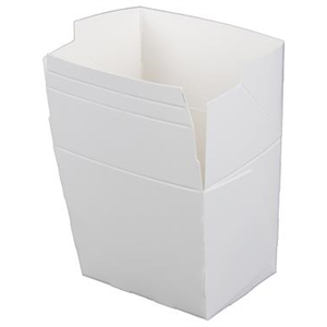 Paper White Food Pail