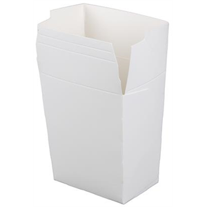 Paper White Food Pail