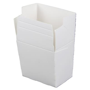 Paper White Food Pail