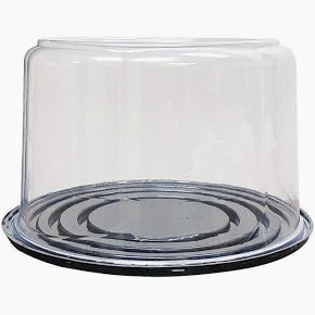 Decora - 10inch - Plastic Round Cake Box - Clear - Combo
