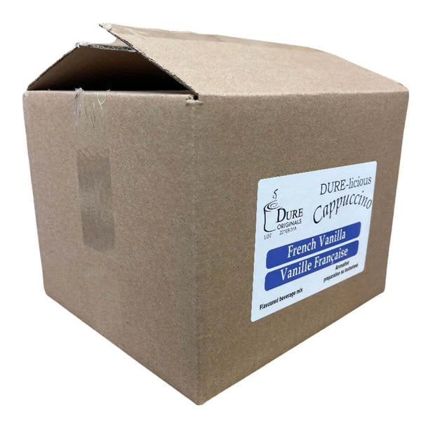 Vending Machine Dure Foods - Dure-Licious French Vanilla Cappuccino Mix - 6 x 907gr. bags per case
