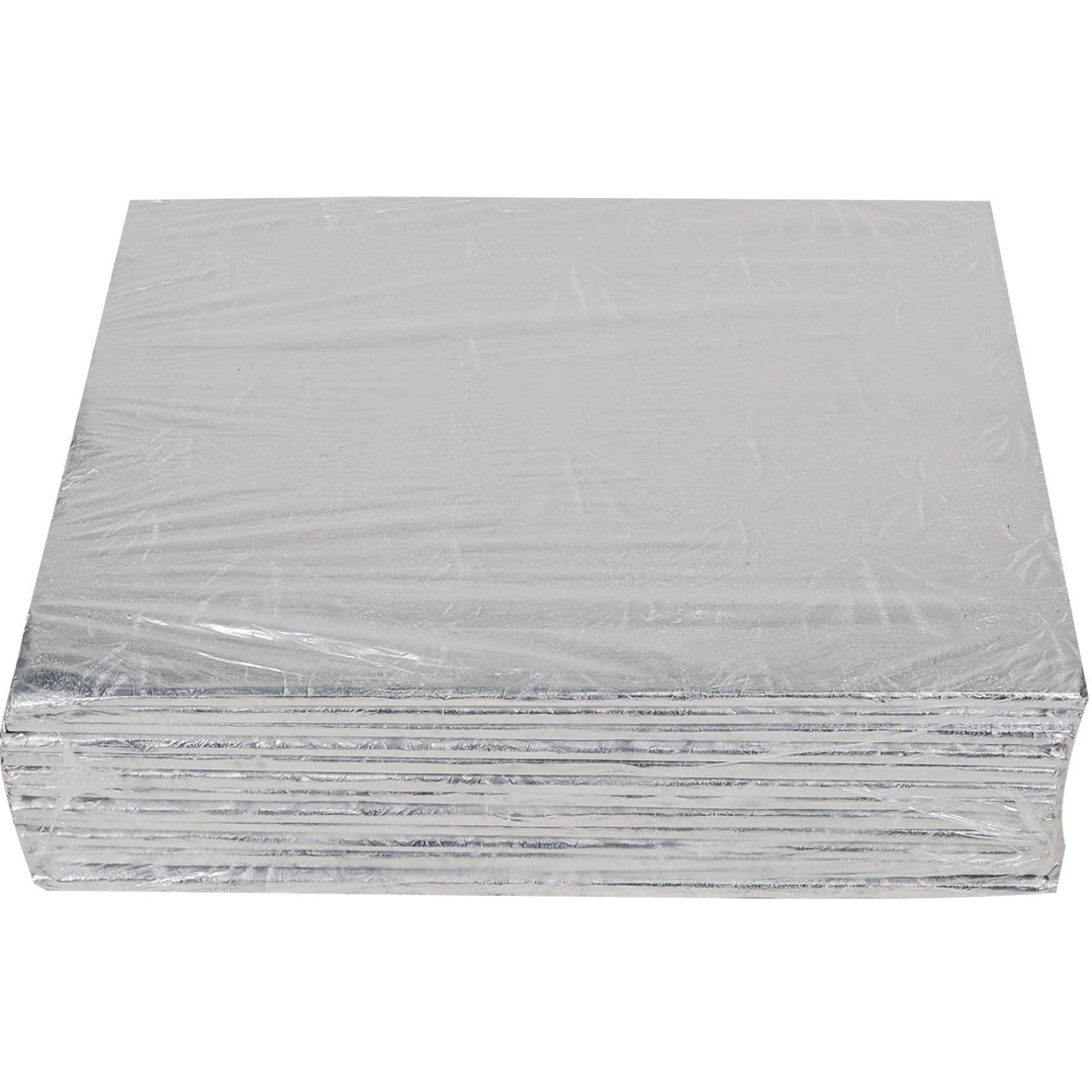 Decora/Enjay - Cake Board - Silver - 9 ¾ x 11 ¾ x ¼