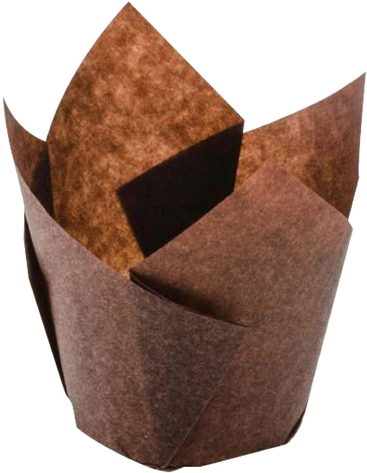 Enjay - Emporte-pièces pour muffins - Tulipe - Chocolat - 600302