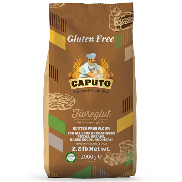 Gluten-Free Flour - 12 x 1 kg - Caputo - Restaurant and Foodservice Ingredients - Canadian Distribution