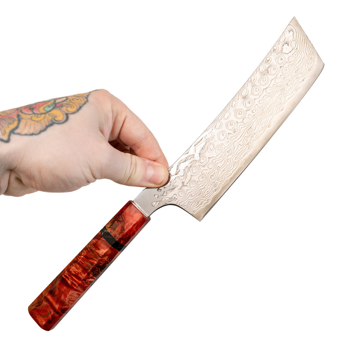 Couteau Nakiri Gurenhiryu 155 mm de Ryusen Hamono