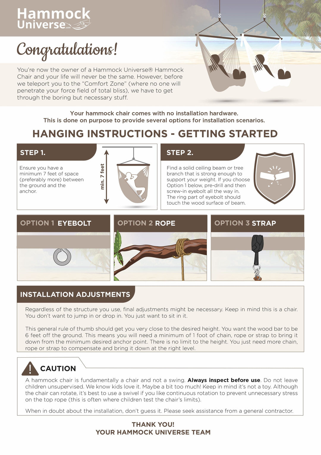 Fauteuil hamac maya de luxe - Fait partie de la collection Collective Marketplace