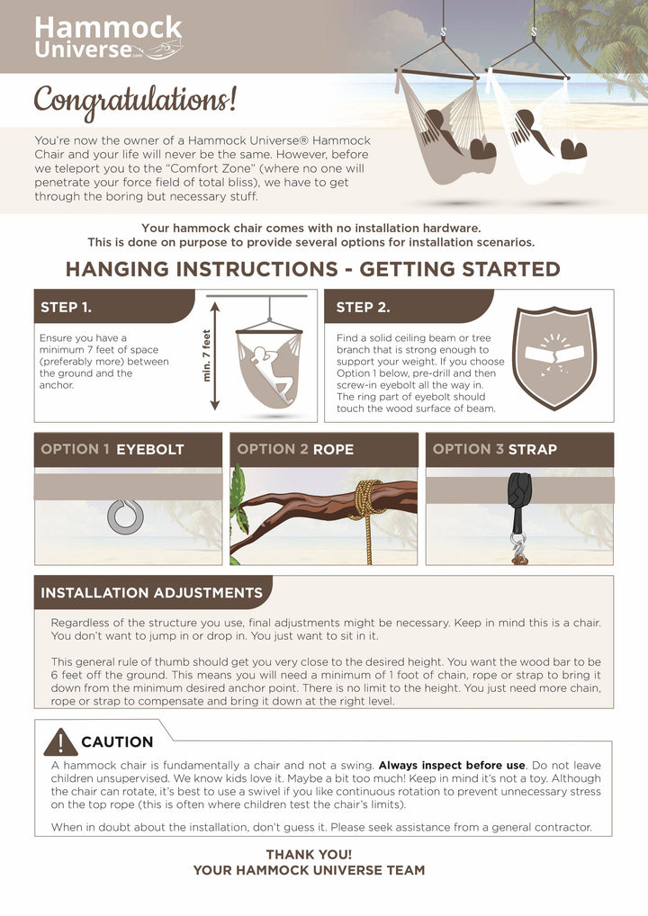 Fauteuil hamac maya de luxe - Fait partie de la collection Collective Marketplace