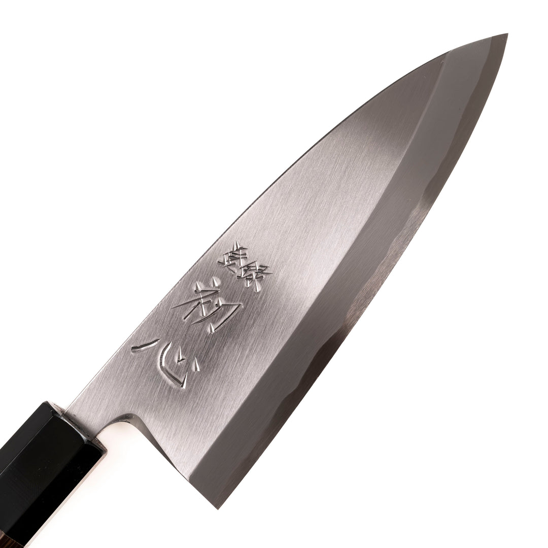 Couteau Deba Hatsukokoro Shirasagi Migaki 150 mm