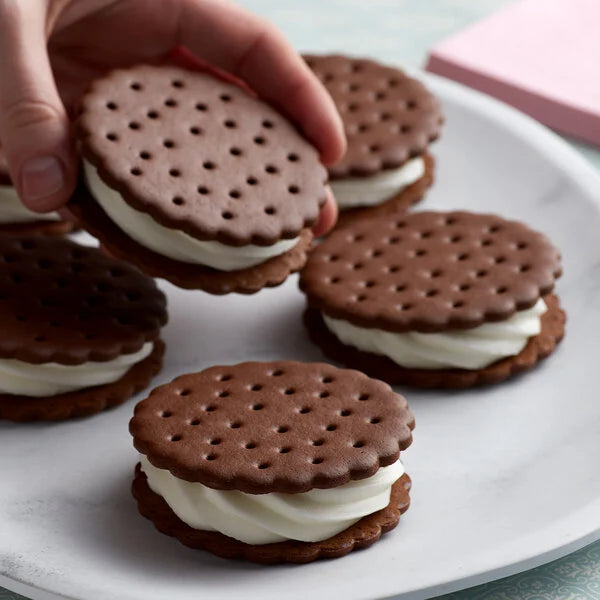 Create top-selling ice cream sandwiches, sundaes, and other desserts with Joy chocolate wafers in Canada