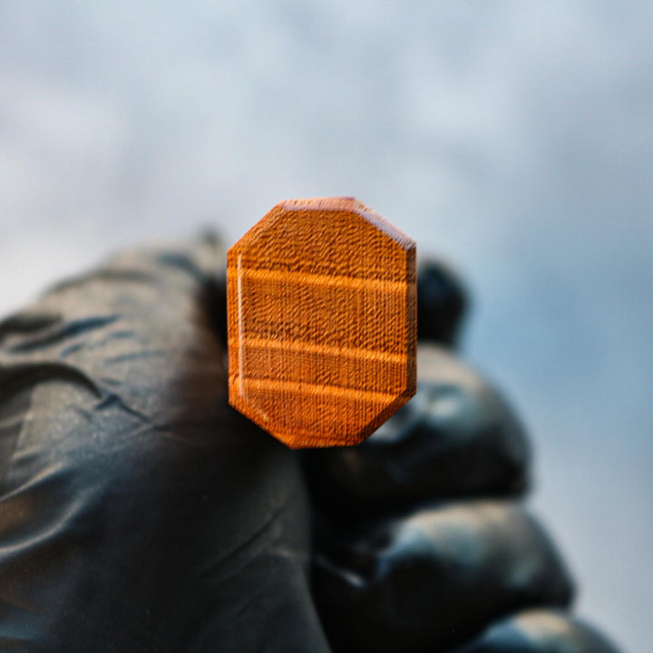 Kenshiro Hatono Ginsan Damas Bunka 180 mm Zelkova