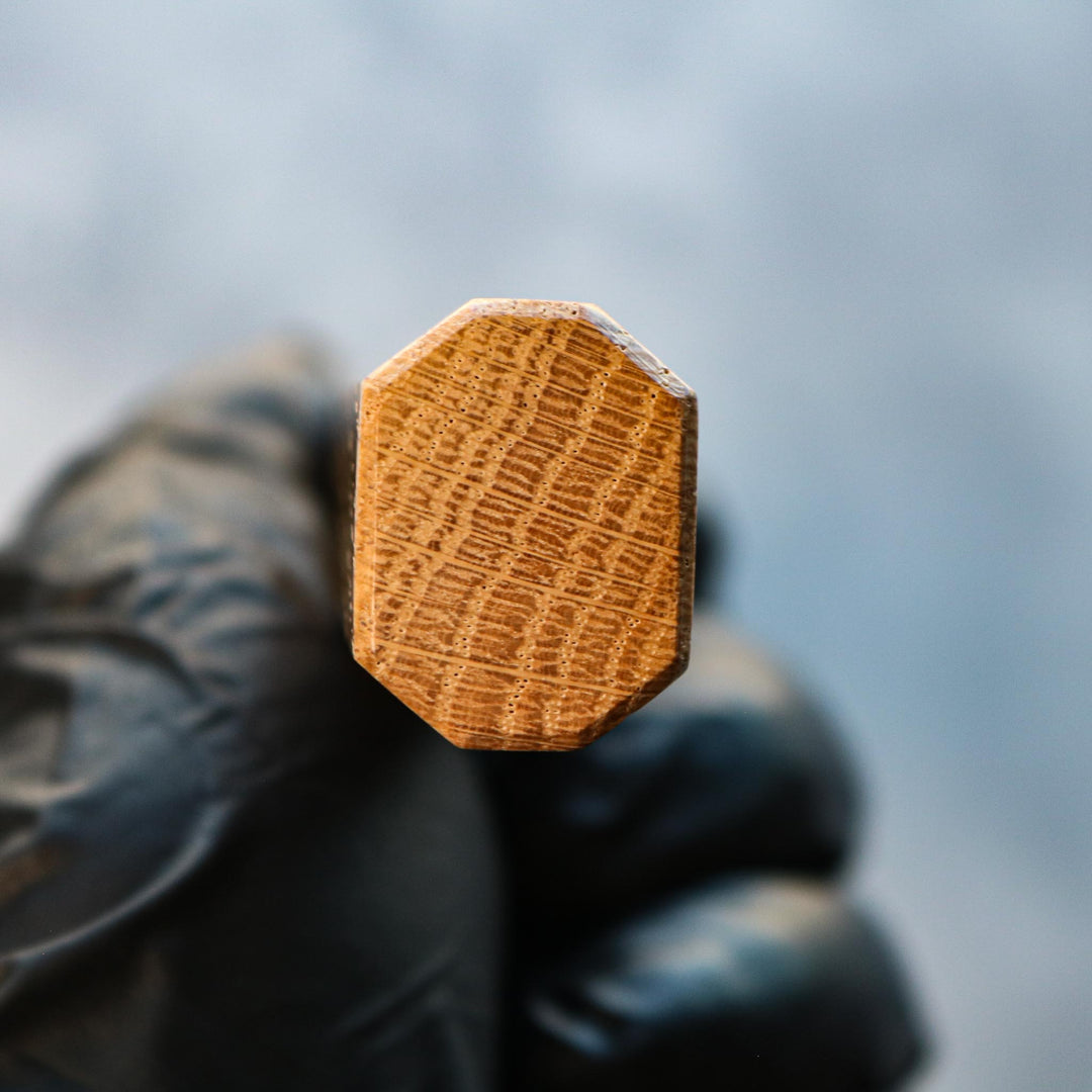 Kenshiro Hatono Ginsan Damas Gyuto 210 mm Chêne